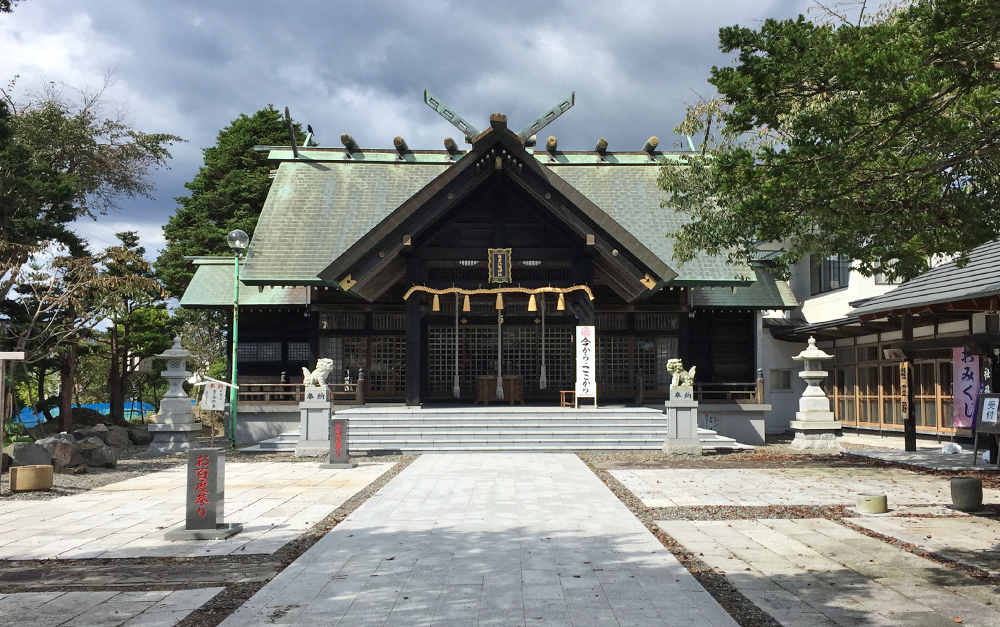白老八幡神社　社殿